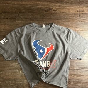 Next Level Apparel Gray Graphic Tee